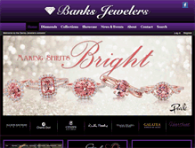 Tablet Screenshot of banksjewelers.com